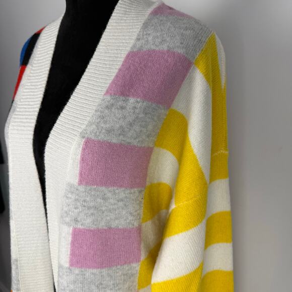 Lego x Target Multicolor Striped Open Front Duster Limited Sweater Cardigan EUC - Picture 9 of 14